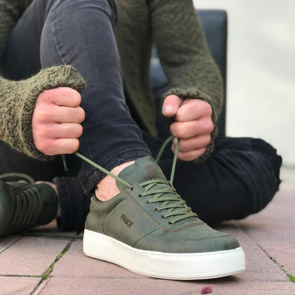 Knack Kalın Tabanlı Erkek Sneaker Ayakkabı - Resim 8