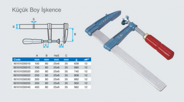 Küçük Tip Işkence 20 Cm 60101030020 ürün görseli 1
