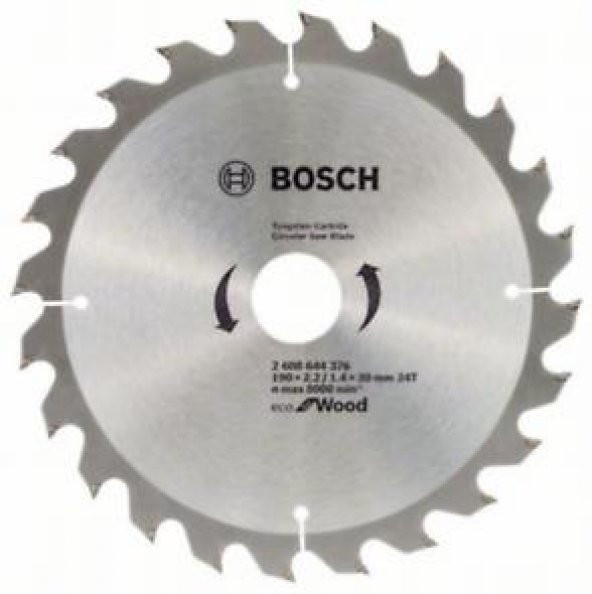 EKONOMİK DAİRE TESTERE 190x30 MM 24 DİŞ ürün görseli 1