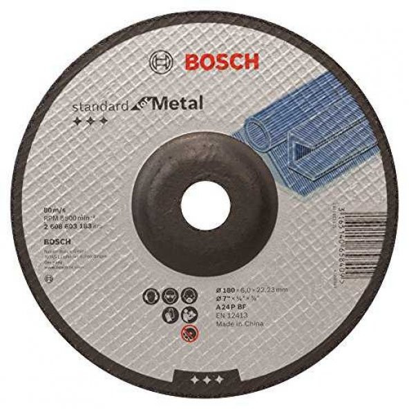 Taş 180X6,0 Mm Standard For Metal 2608603183 ürün görseli 1