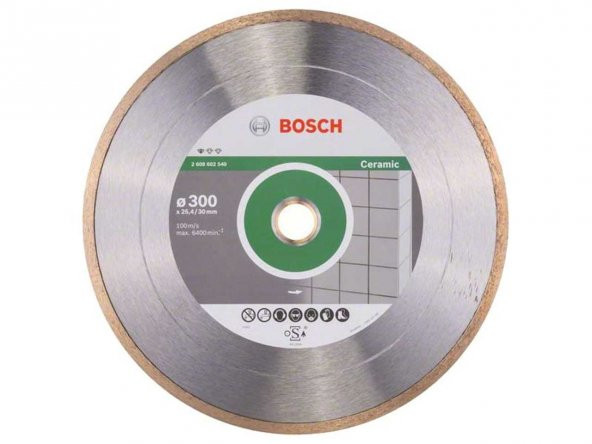 Elmas Kesici Diskler Standard For Ceramic 300 Mm 2608602540 ürün görseli 1