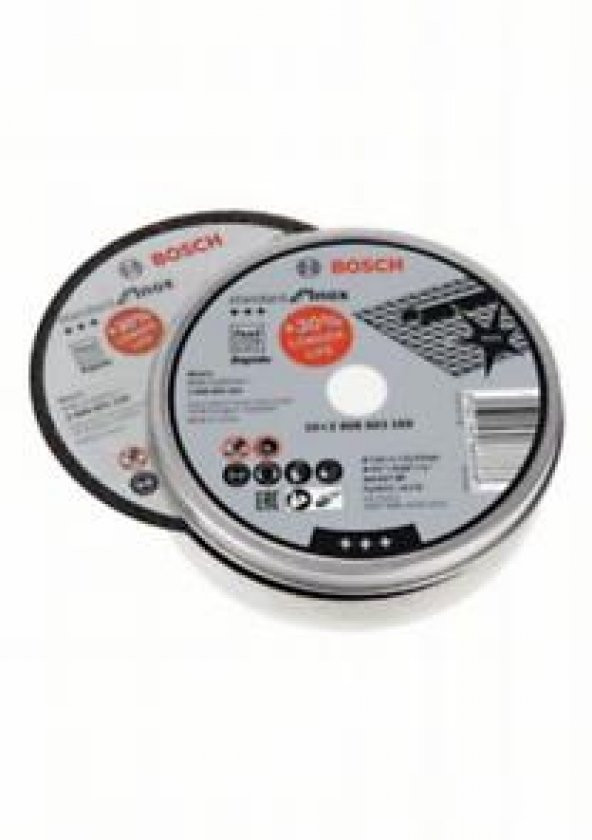 DÜZ PASLANMAZ KESME DİSK 115X1.0 MM 10 LU ürün görseli 1