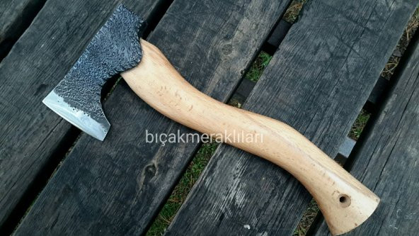 EL DÖVMESİ BALTA-34CM-KAYIN AĞACI SAP-EL İŞÇİLİĞİ ürün görseli 1