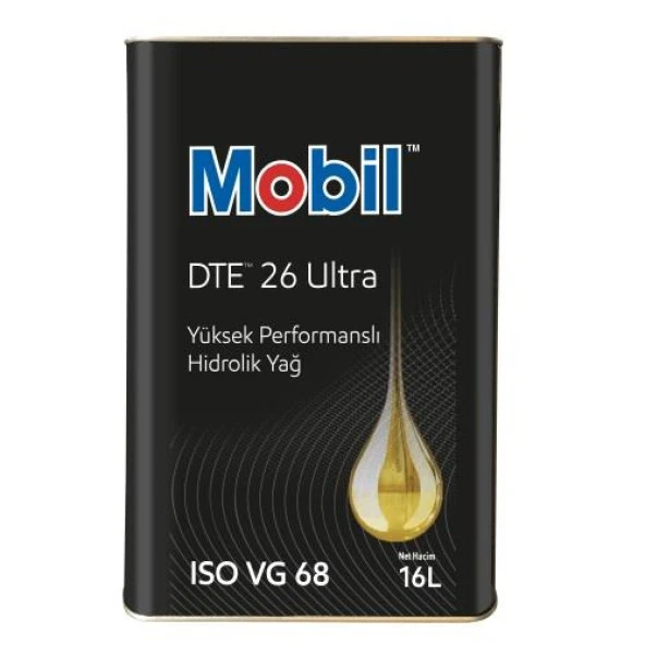 MOBİL DTE 26 ULTRA TENEKE - 16  LİTRE ürün görseli 1