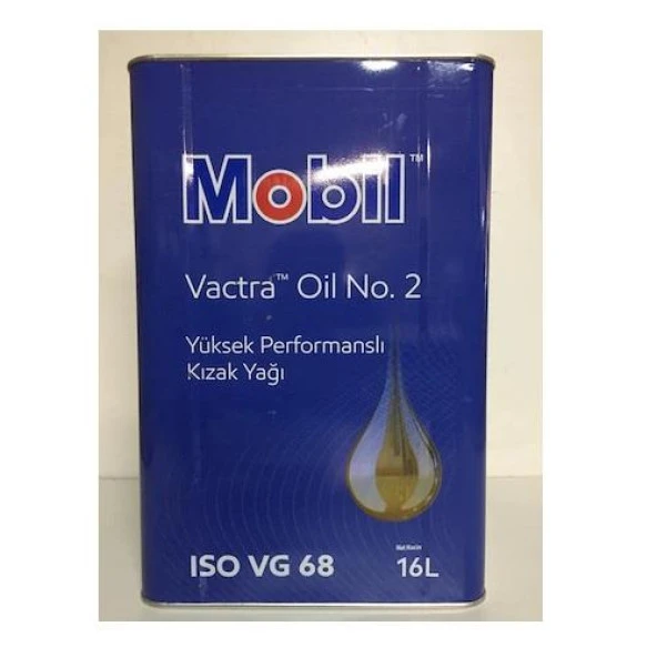 MOBİL VACTRA OİL NO.2 TENEKE 16 LİTRE - ISO VG 68 ürün görseli 1