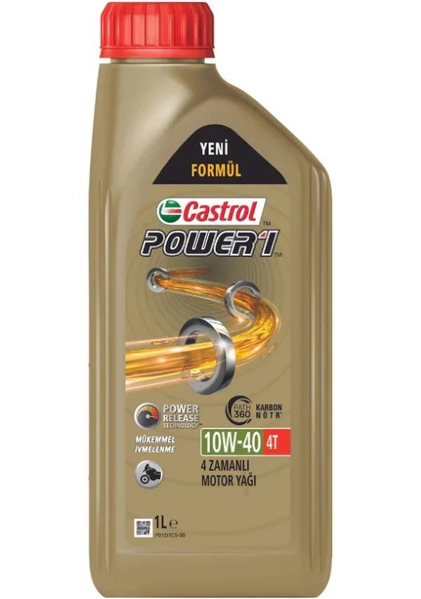 CASTROL POWER 1 4T 10W40 - 1 LİTRE - Resim 4