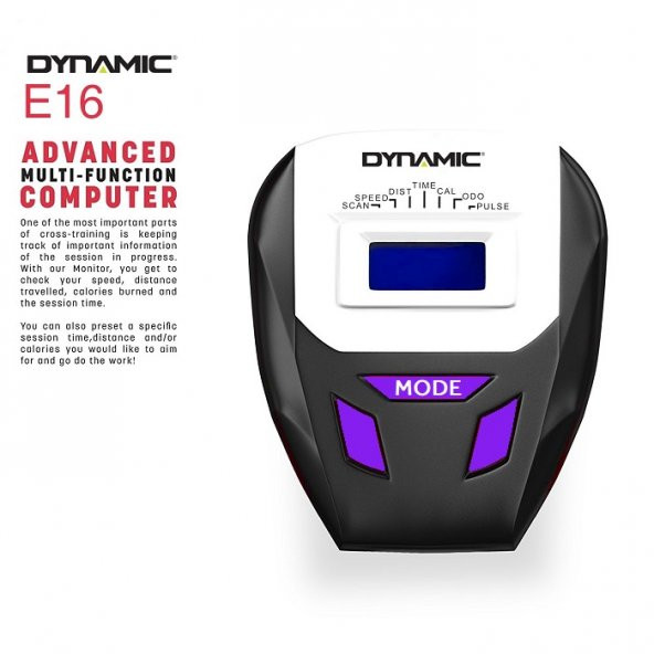 Dynamic E16 Manyetik Eliptik Kondisyon Bisikleti (Renk Seçiniz) - Resim 7