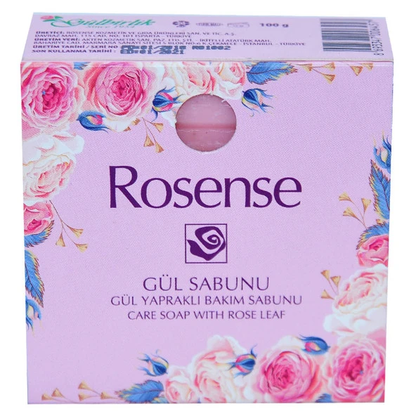 Gül Yapraklı Bakım Sabunu 100Gr - Resim 2
