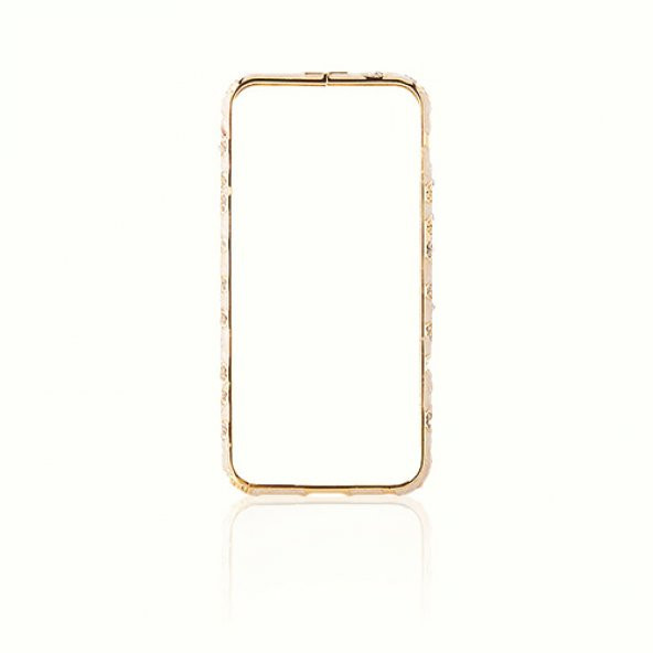 iPhone 5-5s Taşlı Metal Bumper Çerçeve Kılıf ürün görseli 1
