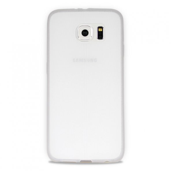 FitCase Samsung Galaxy E7 (E700) Ultra İnce Dikişli TPU Arka Kapak Şeffaf ürün görseli 1