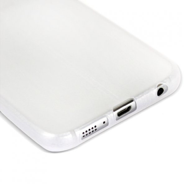 FitCase Samsung Galaxy E7 (E700) Ultra İnce Dikişli TPU Arka Kapak Şeffaf - Resim 3