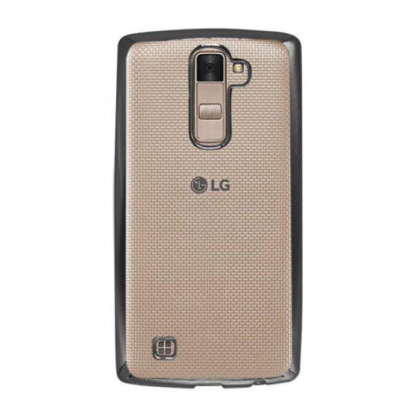 FitCase Laser Color LG K8 K350 Silikon Kılıf Siyah ürün görseli 1