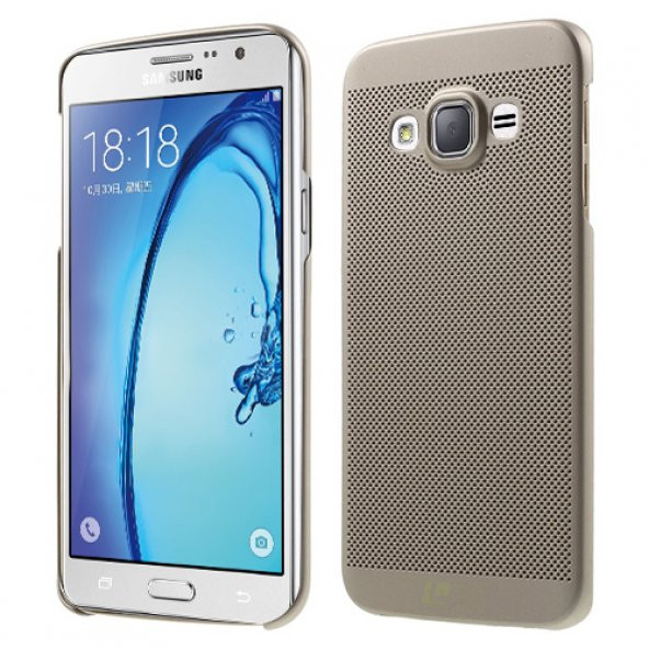 Samsung Galaxy On5 (G5520) Loopee Point Sert Arka Kapak Gold ürün görseli 1