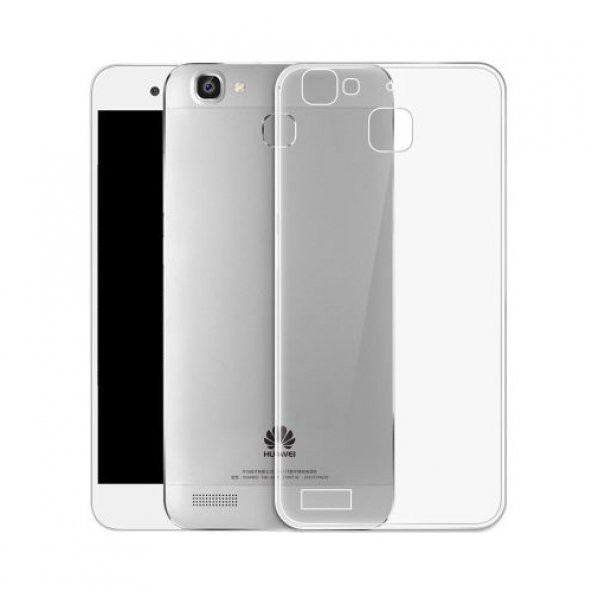 Huawei GR3 Kılıf Soft Silikon Şeffaf Arka Kapak ürün görseli 1