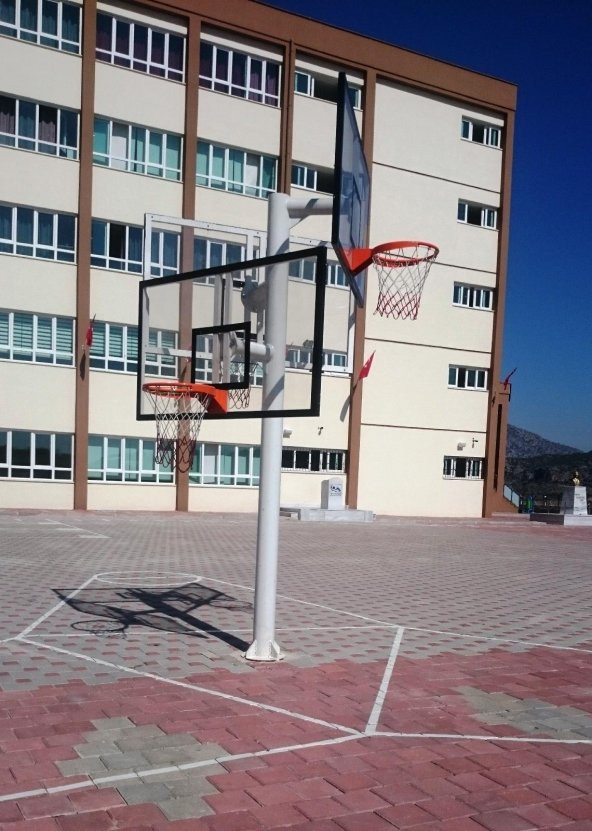 Adelinspor Basketbol Potası Üçlü Grup Kademeli Yük 10 mm Cam ürün görseli 1
