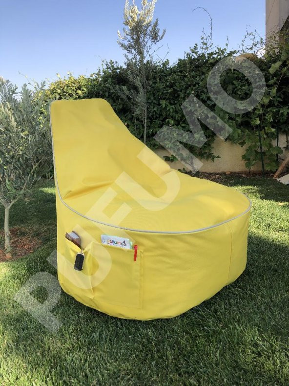 Pufumo Golf Armut Koltuk (Sarı) - Resim 2