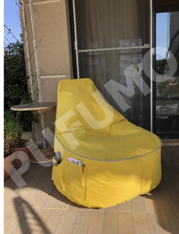 Pufumo Golf Armut Koltuk (Sarı) - Resim 4