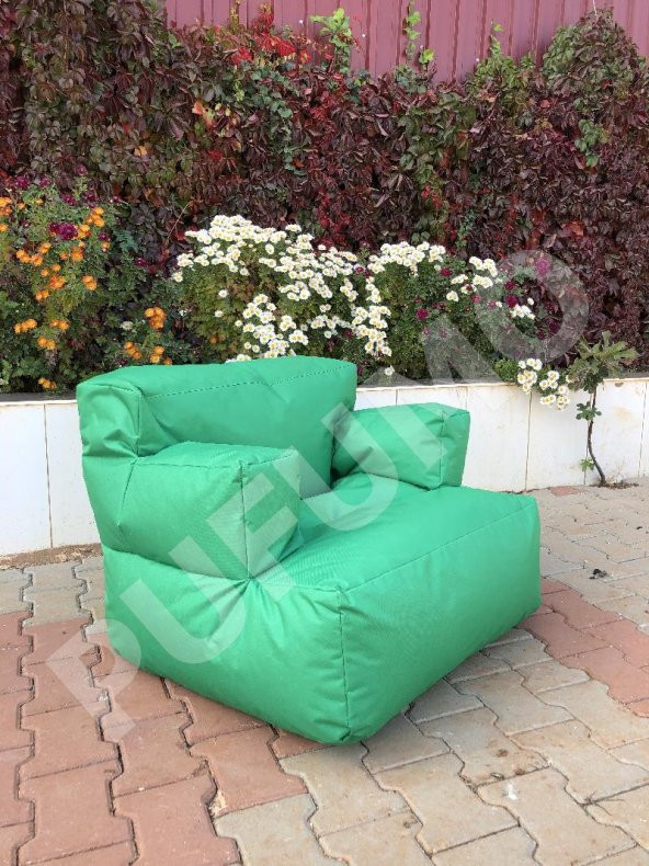 PUFUMO RELAX ARMUT KOLTUK YEŞİL - Resim 3