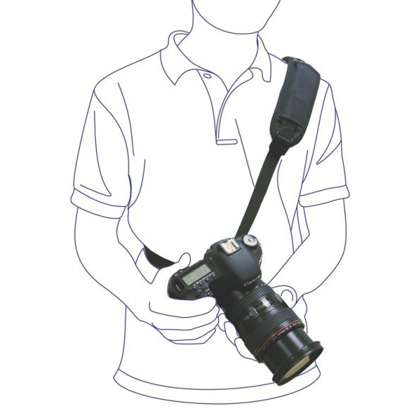 DSLR VE SLR Makineler için Profesyonel Quickstrap Tekli Omu ürün görseli 1