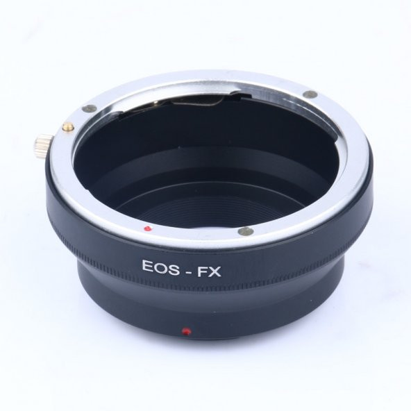 Fujifilm X-Pro1, X-M1, X-E1, X-E2 İçin Canon EOS Lens Adaptörü - Resim 3