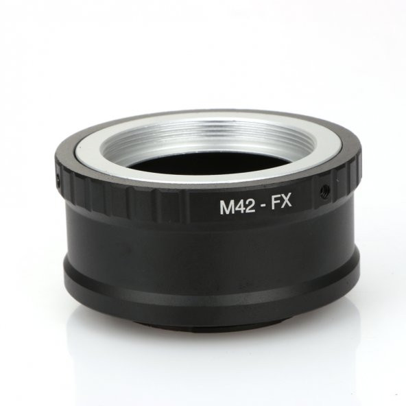 Fujifilm X-Pro1, X-M1, X-E1, X-E2 İçin M42 Lens Adaptörü, M42-FX ürün görseli 1