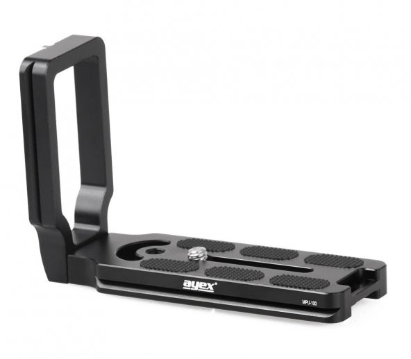 Arca-Swiss Standardı içn L Şekli Quick Release Plate Ayex MPU-100 ürün görseli 1
