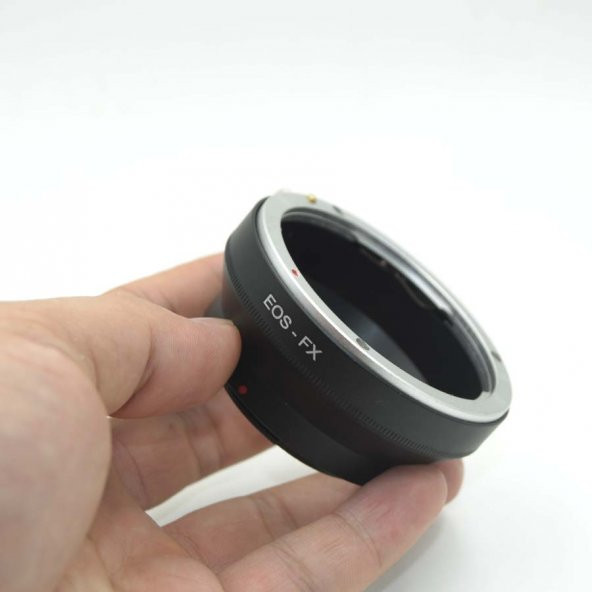 Fujifilm X-Pro1, X-M1, X-E1, X-E2 İçin Canon EOS Lens Adaptörü - Resim 7