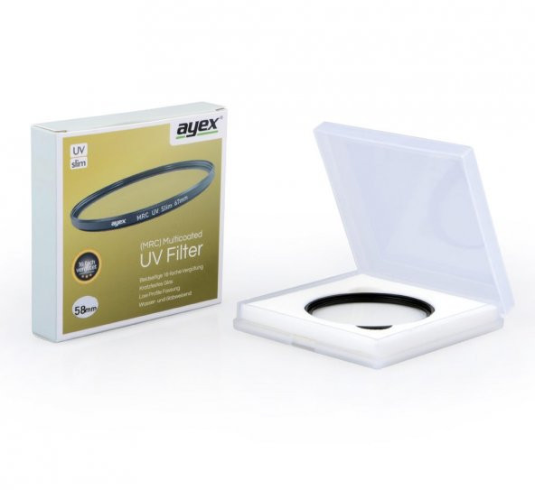 Ayex 40.5mm MRC Slim UV Filtre - Resim 6