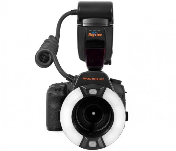 Canon İçin MeiKe MK-14EXT E-TTL (Macro) Makro Ring Flaş ürün görseli 1