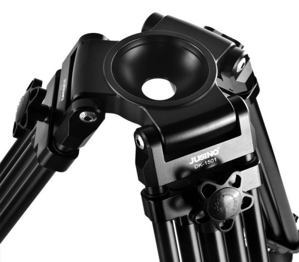 Tripod, JUSINO DK-1501 Profesyonel Video Tripod - Resim 8
