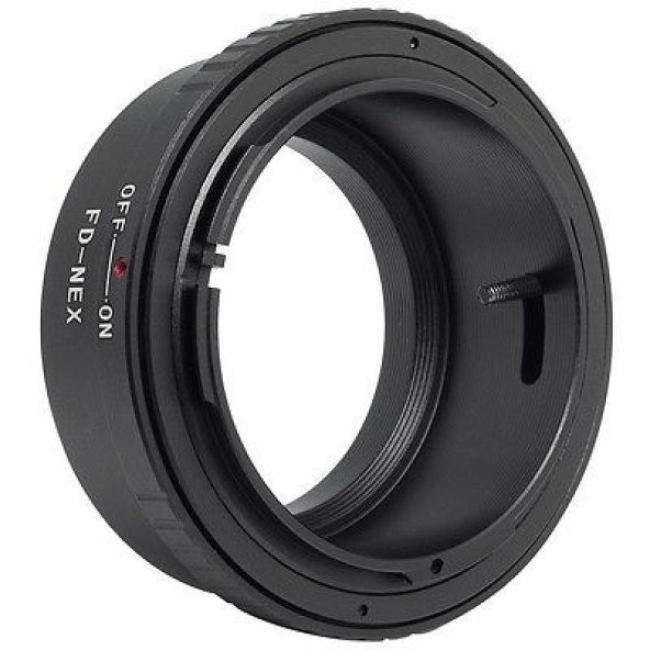 Sony E Mount Ve NEX İçin Canon FD Lens Adaptörü - Resim 2
