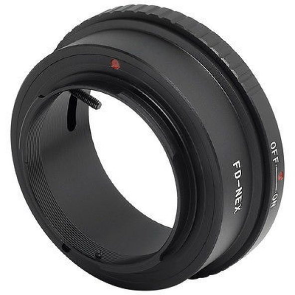 Sony E Mount Ve NEX İçin Canon FD Lens Adaptörü - Resim 4