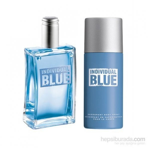 Avon Individual Blue Edt + Deodorant İkili Set ürün görseli 1