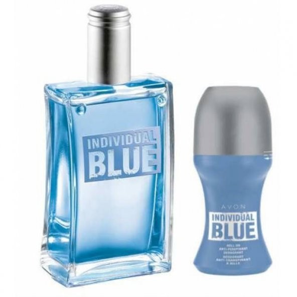 Avon İndividual Blue Edt 100 Ml Erkek Parfüm + Roll-On ürün görseli 1