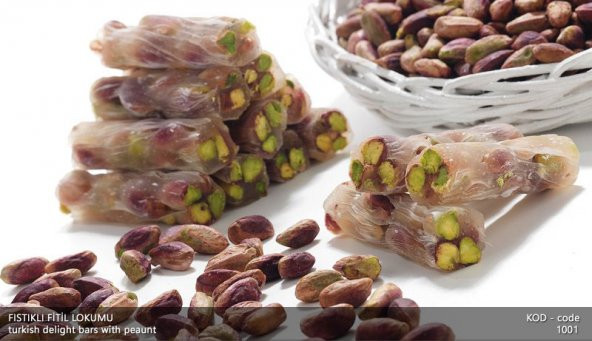 ANTEP FISTIKLI FİTİL LOKUM 1KG ürün görseli 1