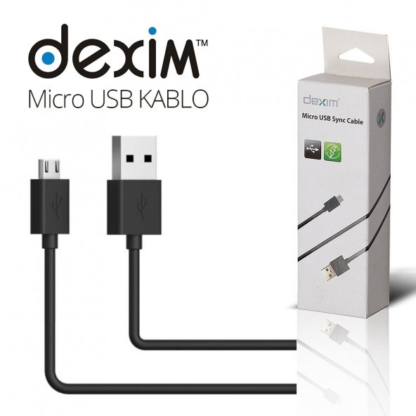 Dexim DWA107 Micro USB Şarj Data Kablosu ürün görseli 1