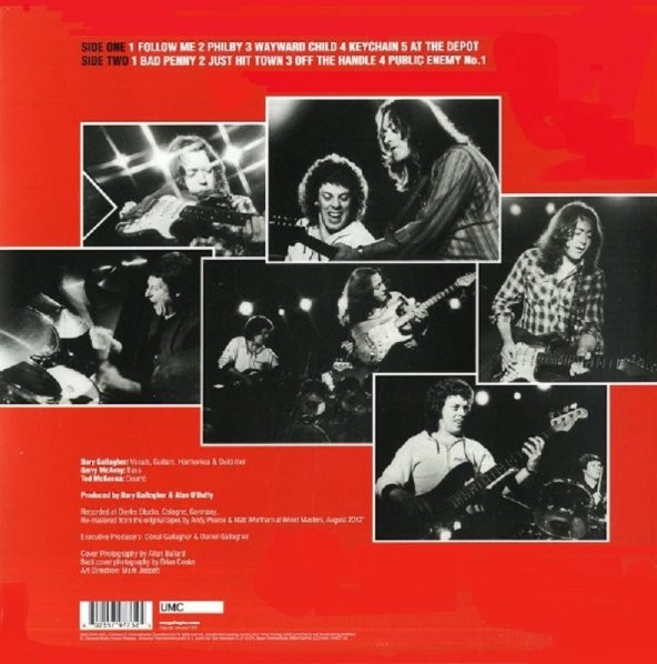 RORY GALLAGHER - TOP PRIORITY (LP)(2018) - Resim 2