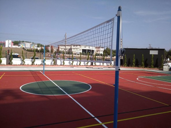 Adelinspor Voleybol ve Tenis Direği (Ortak Direk) Gerdirmeli ürün görseli 1