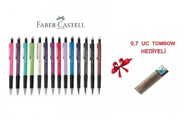 Faber-Castell Grip II 1347 0.7mm Versatil - Resim 2