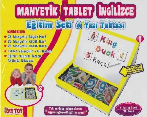 Manyetik Tablet İngilizce(4-6Yas) ürün görseli 1