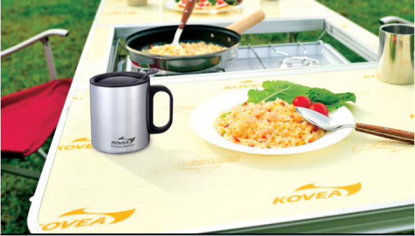 Kovea Paslanmaz Çelik Kapaklı Kupa 220 ml. - Resim 6