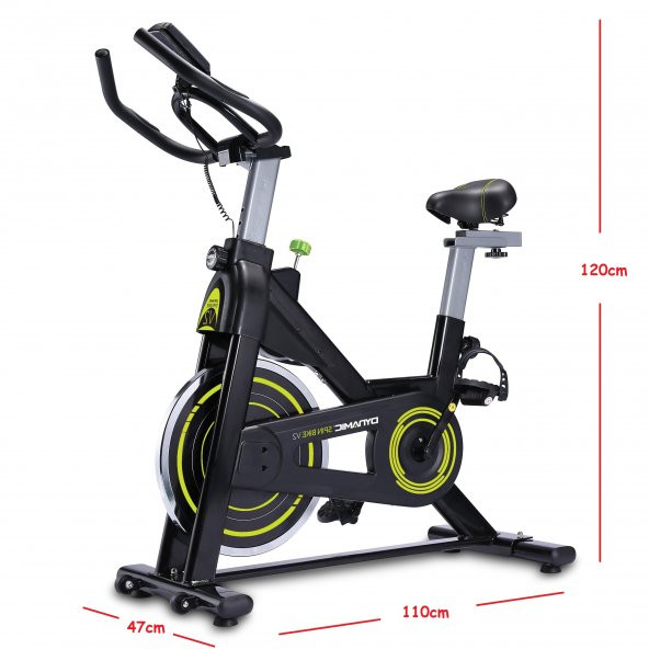 Dynamic Spin Bike V8 Kondisyon Bisikleti - Resim 2