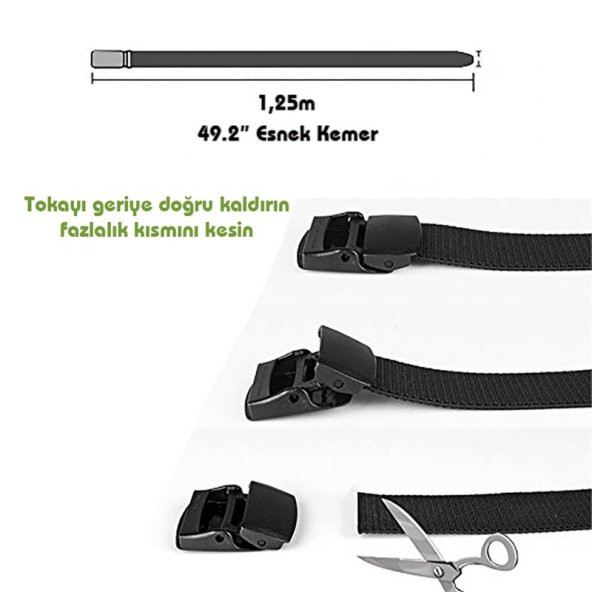 Evolite Stretch Outdoor Kemer - Resim 5