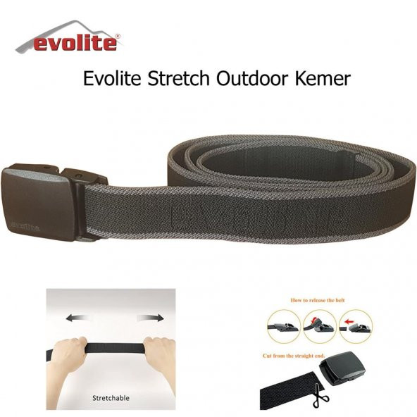 Evolite Stretch Outdoor Kemer - Resim 8