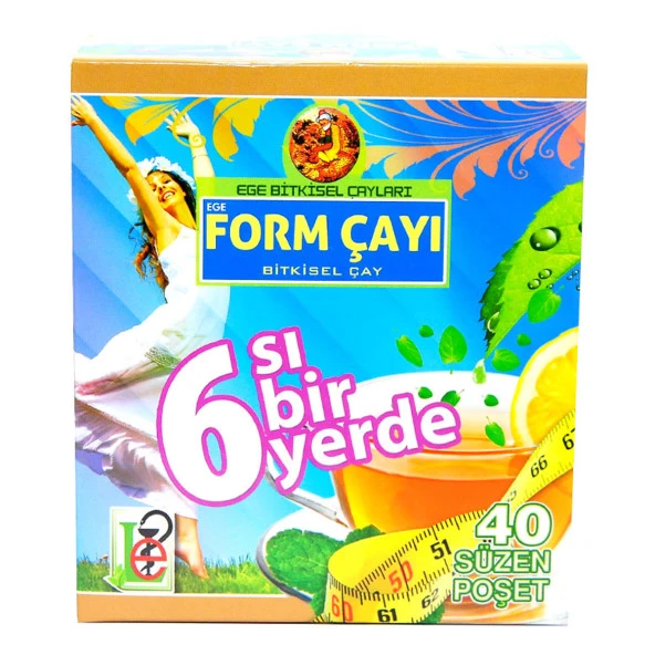 Ege Lokman Altısı Bir Yerde Form Çayı 40 Süzen Poşet ürün görseli 1