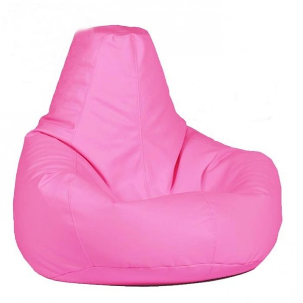 PUFUMO DERİ ARMUT KOLTUK (PEMBE) ürün görseli 1
