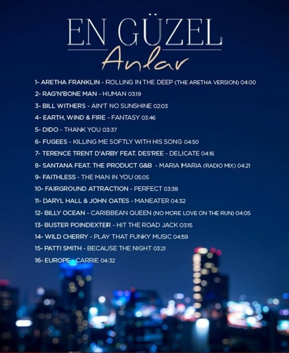 EN GÜZEL ANLAR - VARIOUS (CD) (2018) - Resim 2