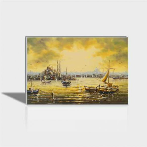 60x90 cm Yağlı Boya Manzara Canvas Tablo ürün görseli 1