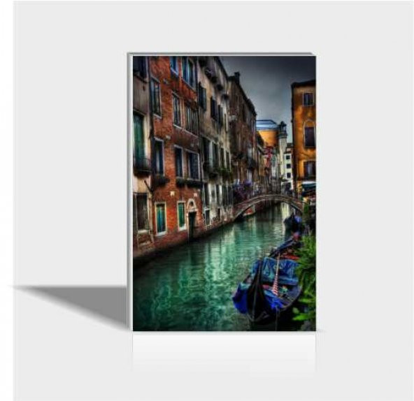 60x90 cm Venedik Renkli Canvas Tablo ürün görseli 1