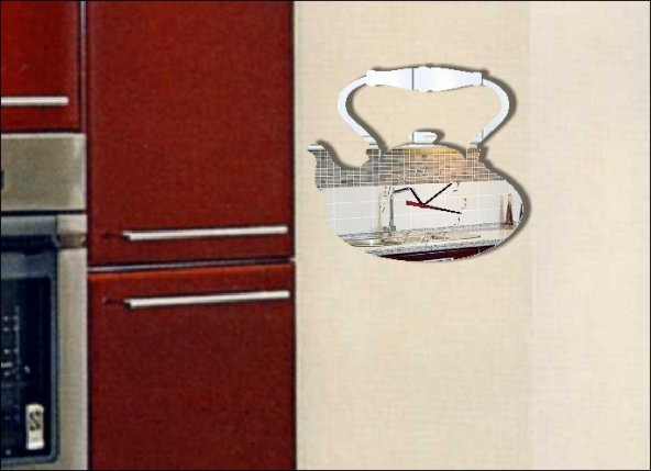 M3 Decorium Çay Saati Dekoratif Ayna ürün görseli 1
